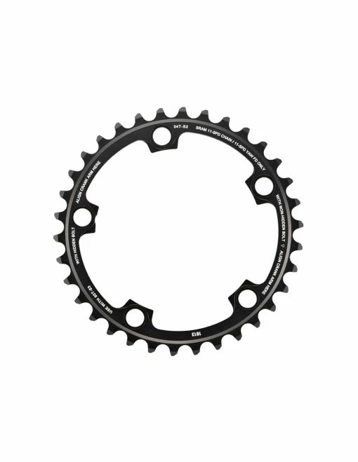 Sram Red/Force Kompakt Kettenblatt 34T BCD 110mm Neu -Ersatzteile Verkaufsladen sram redforce kompakt kettenblatt 34t bcd 110mm neu